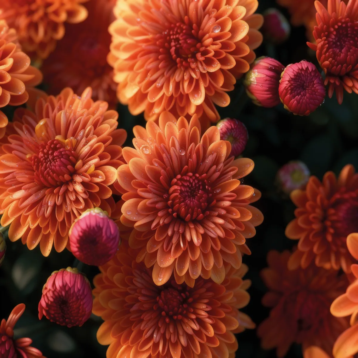 Chrysanthème multifleurs – Image 7